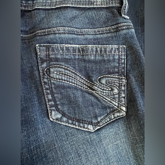 STETSON #503 PIXIE STIXS Skinny Denim Jeans With The S Back Pockets Size 4 30x32 - Picture 7 of 10